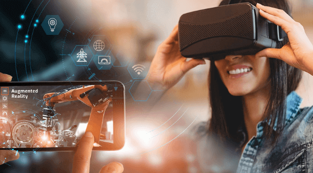 How are virtual and augmented reality technologies transforming professional training and education?