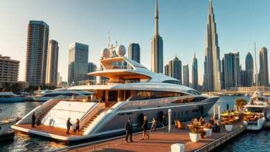 Luxury Yacht Rental Dubai Experience with Stunning Marina Views and Sunset Cruise