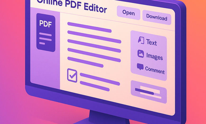 How an Online PDF Editor Simplifies Document Handling for Modern Users