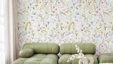 How Wildflower Wallpaper Brings Nature Indoors